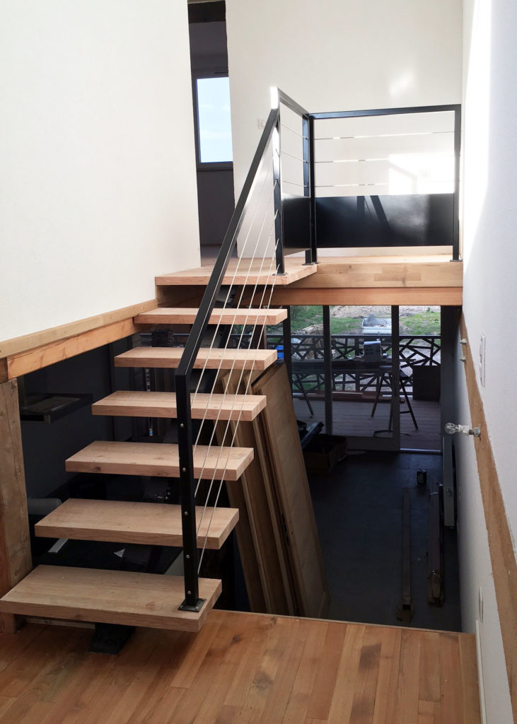 Escalier 7 marches sur-mesure